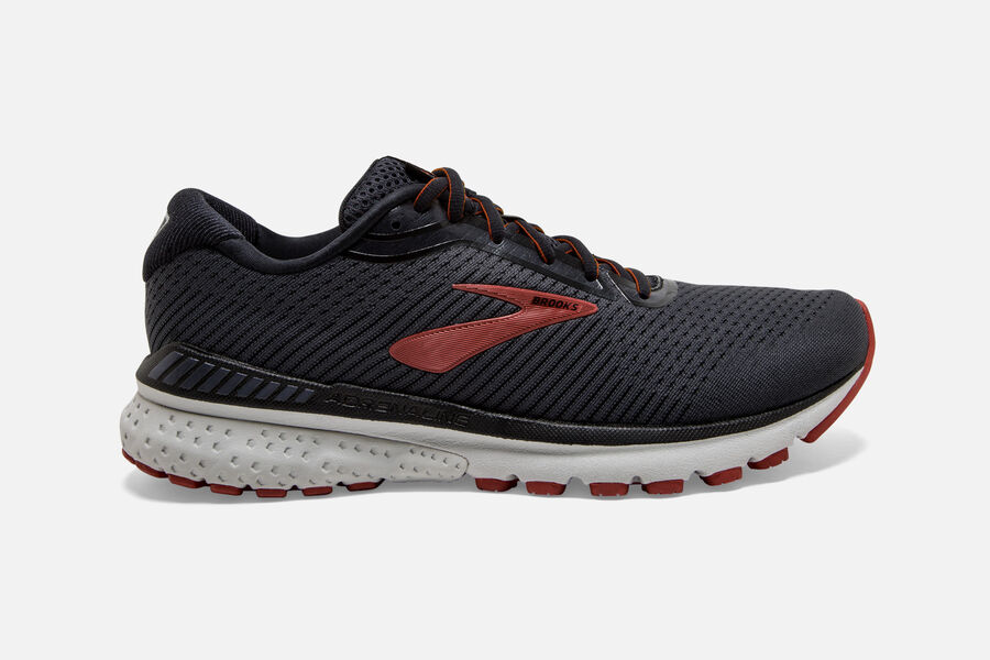 Zapatillas Running Brooks Adrenaline GTS 20 Hombre Negras Ofertas LTKD31028